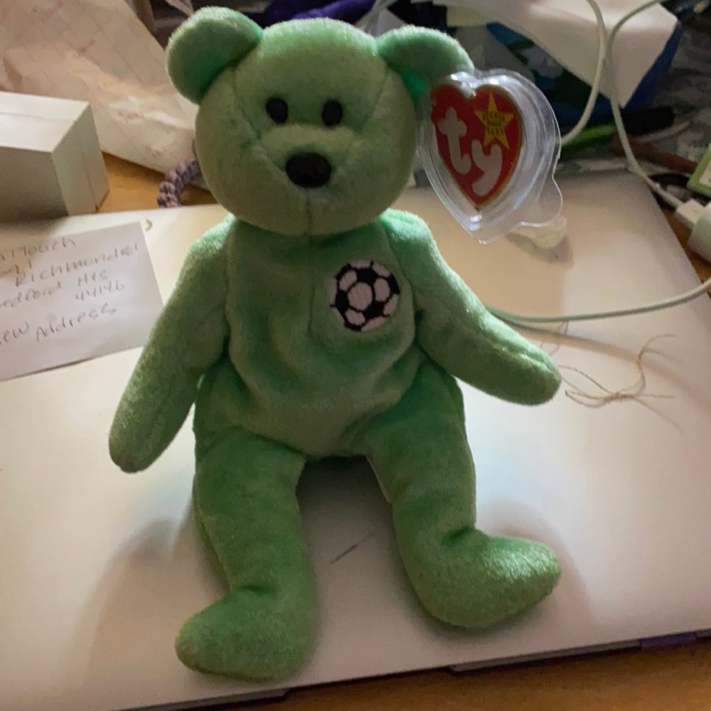 Ty beanie kicks bear